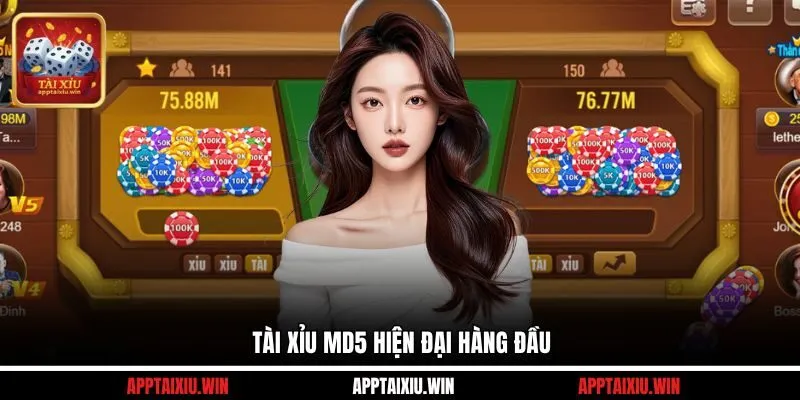 Tài Xỉu MD5 - Game Cá Cược Công Nghệ Hiện Đại Hấp Dẫn 2 Tài xỉu MD5 hiện đại hàng đầu