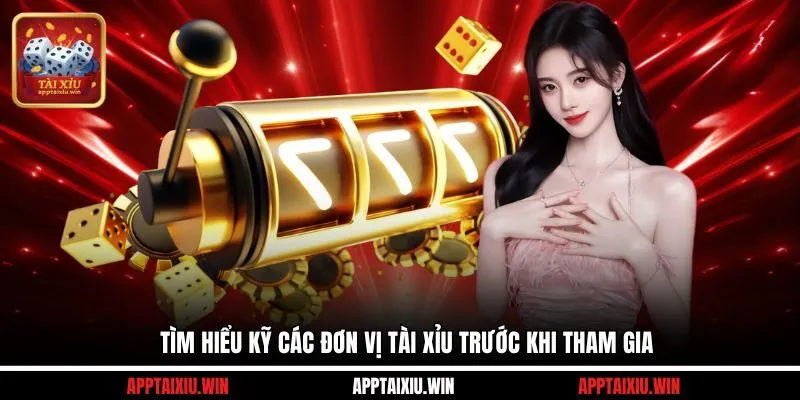 Tìm hiểu kỹ các đơn vị tài xỉu trước khi tham gia 